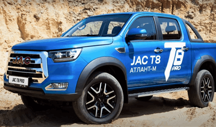 JAC تتحدى تويوتا ونيسان بسيارة قوية وأنيقة JAC تتحدى تويوتا ونيسان بسيارة قوية وأنيقة