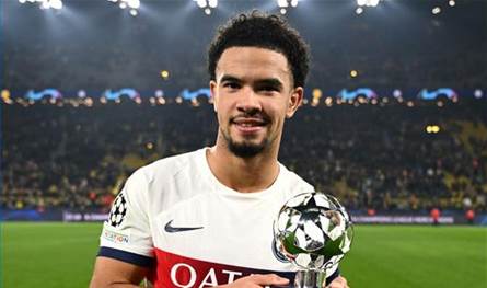 إيمري أفضل لاعب في مباراة باريس سان جيرمان وبوروسيا دورتموند إيمري أفضل لاعب في مباراة باريس سان جيرمان وبوروسيا دورتموند