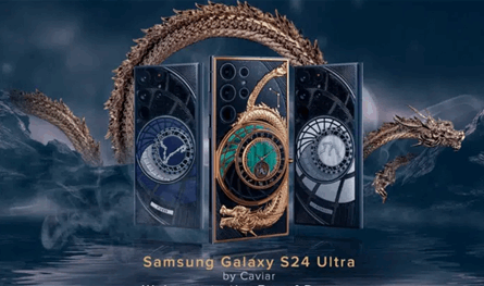 كافيار تطلق هاتف Galaxy S24 Ultra المزخرف بالذهب كافيار تطلق هاتف Galaxy S24 Ultra المزخرف بالذهب