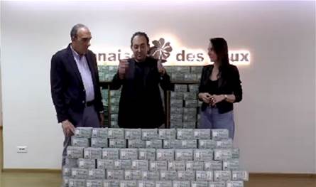 بالفيديو تعرفوا إلى الفائز بأكبر جائزة 