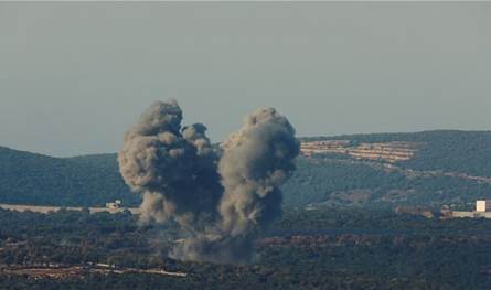 الجيش الإسرائيلي يعلن قصف بنى تحتية تابعة لحزب الله