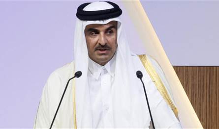 أمير قطر يبحث مع رئيس وزراء هولندا الحرب على غزة