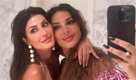 كانتا ترقصان بحماسة.. الفنانة السورية تستمتع بوقتها مع صديقتها نادين نسيب نجيم متجاهلة الفيديو الفاضح