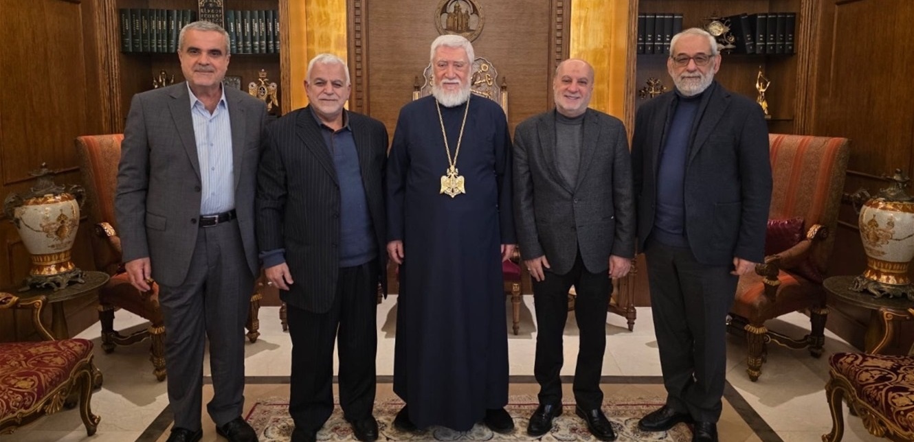وفد من حزب الله زار البطريرك آرام الأول كيشيشيان
