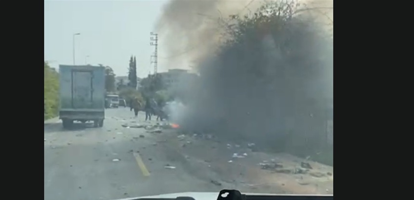 بالفيديو: شهيد في غارة إسرائيلية استهدفت رابيد في البازورية 