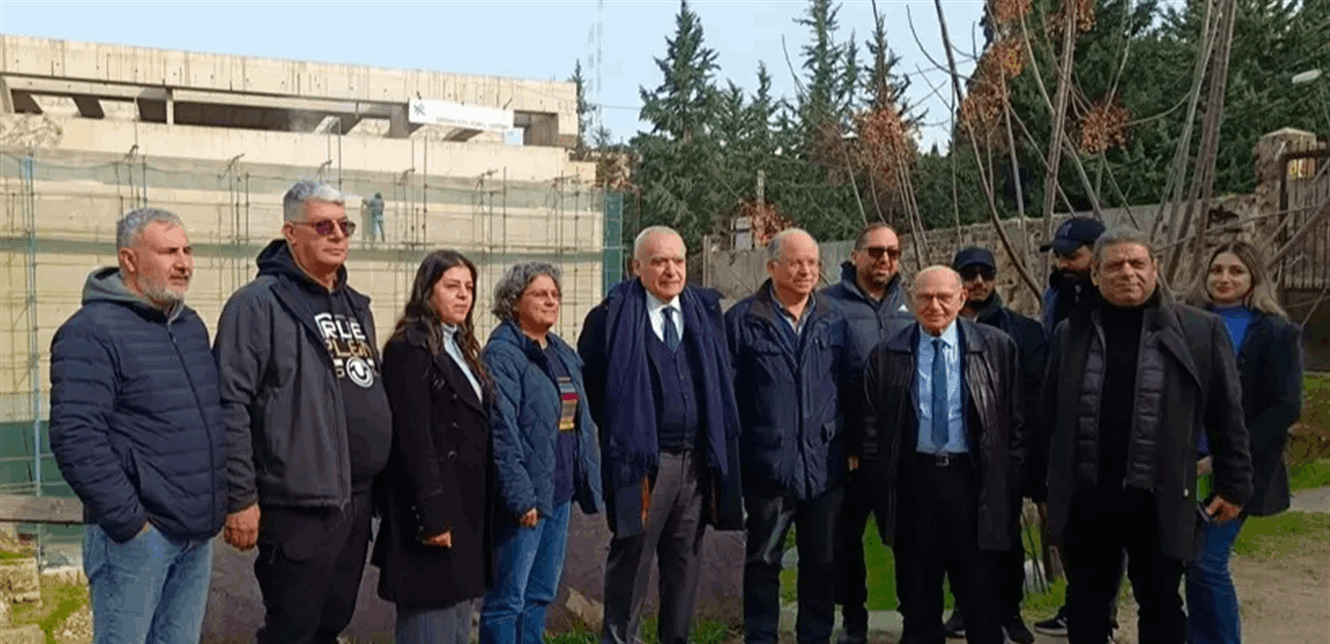 وزير الثقافة يزور مشروع متحف صيدا ويؤكد السعي لافتتاح جزئي نهاية العام