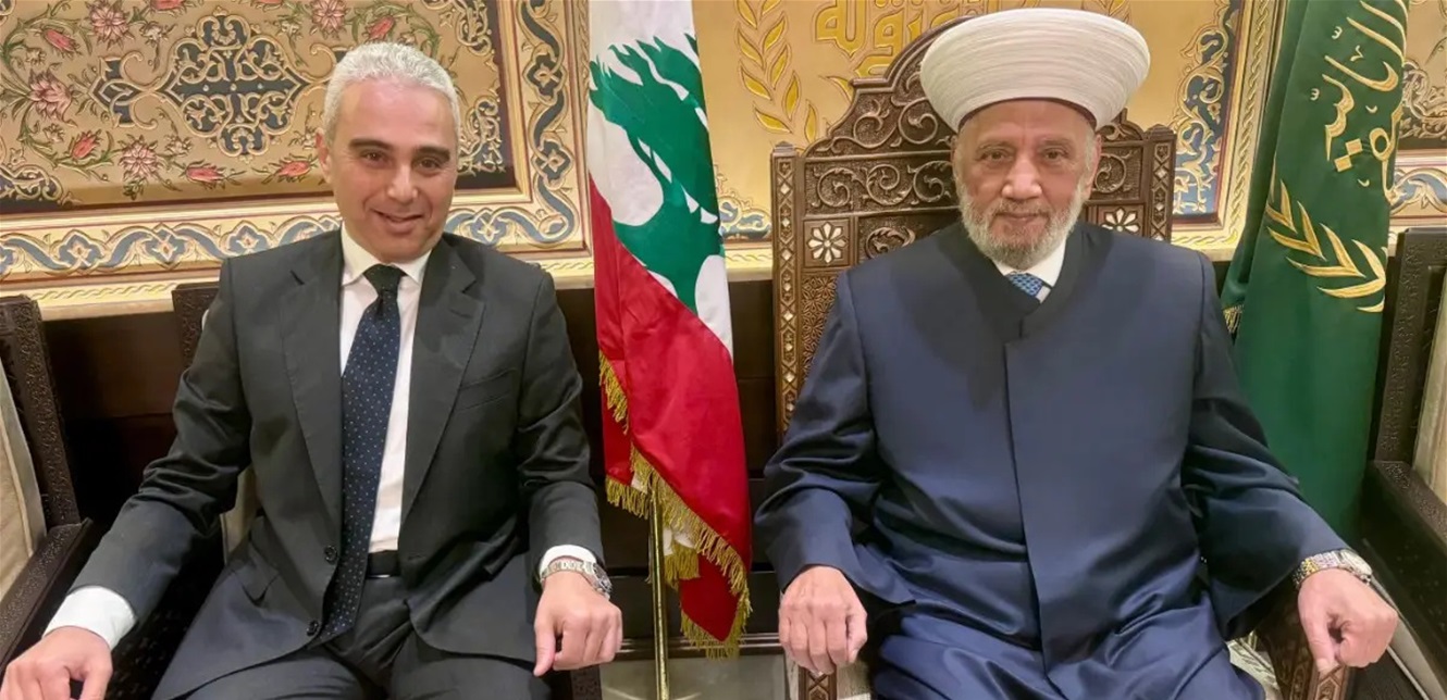 دريان استقبل القنصل المصري ولجنة المركز الصحي العام