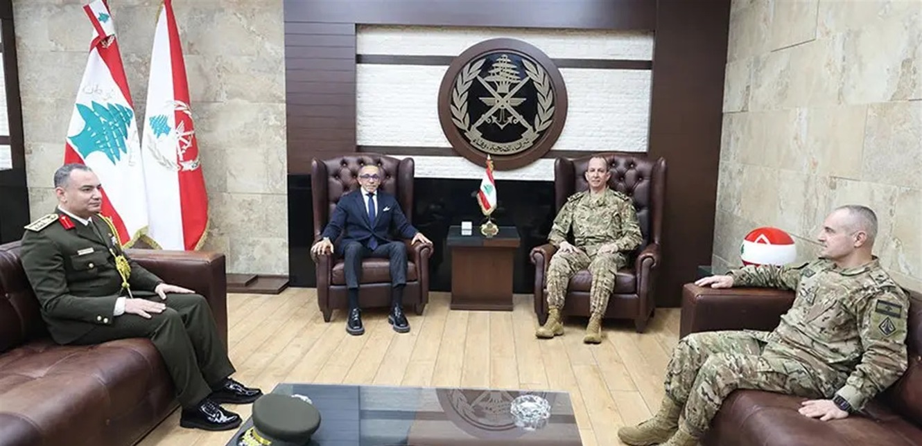 هيكل بحث التطورات المحلية والإقليمية مع السفير المصري