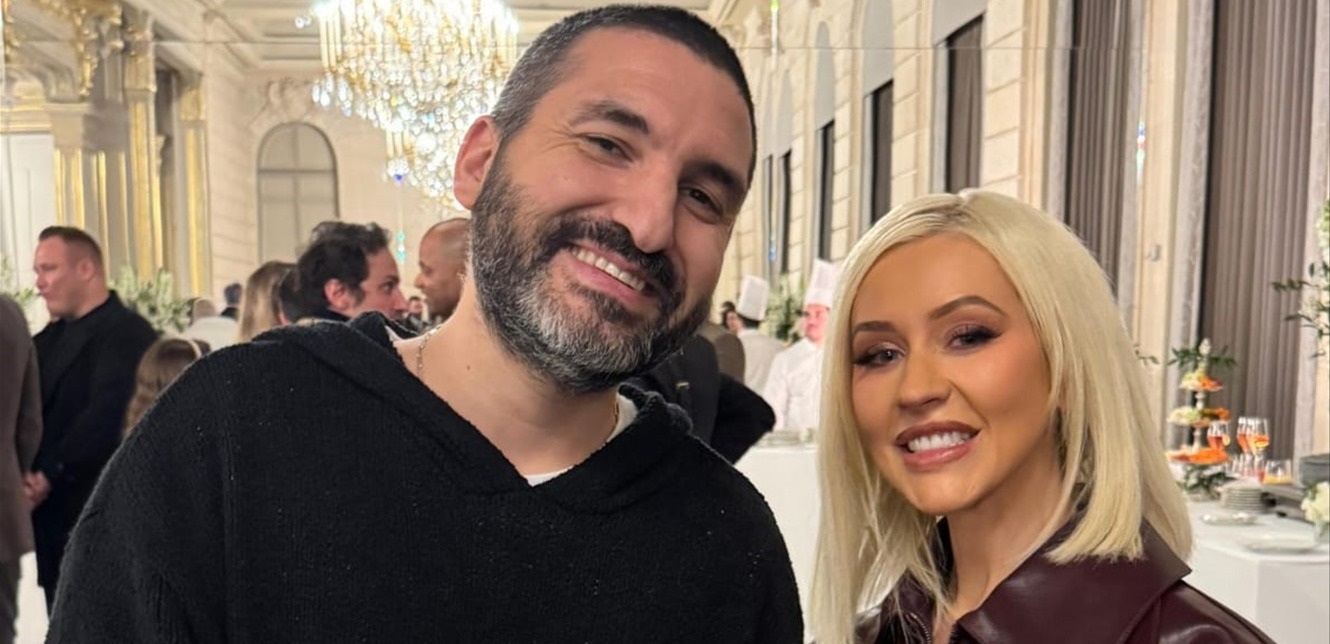 إبراهيم معلوف اللبناني في ديو استثنائي مع كريستينا أغيليرا في باريس