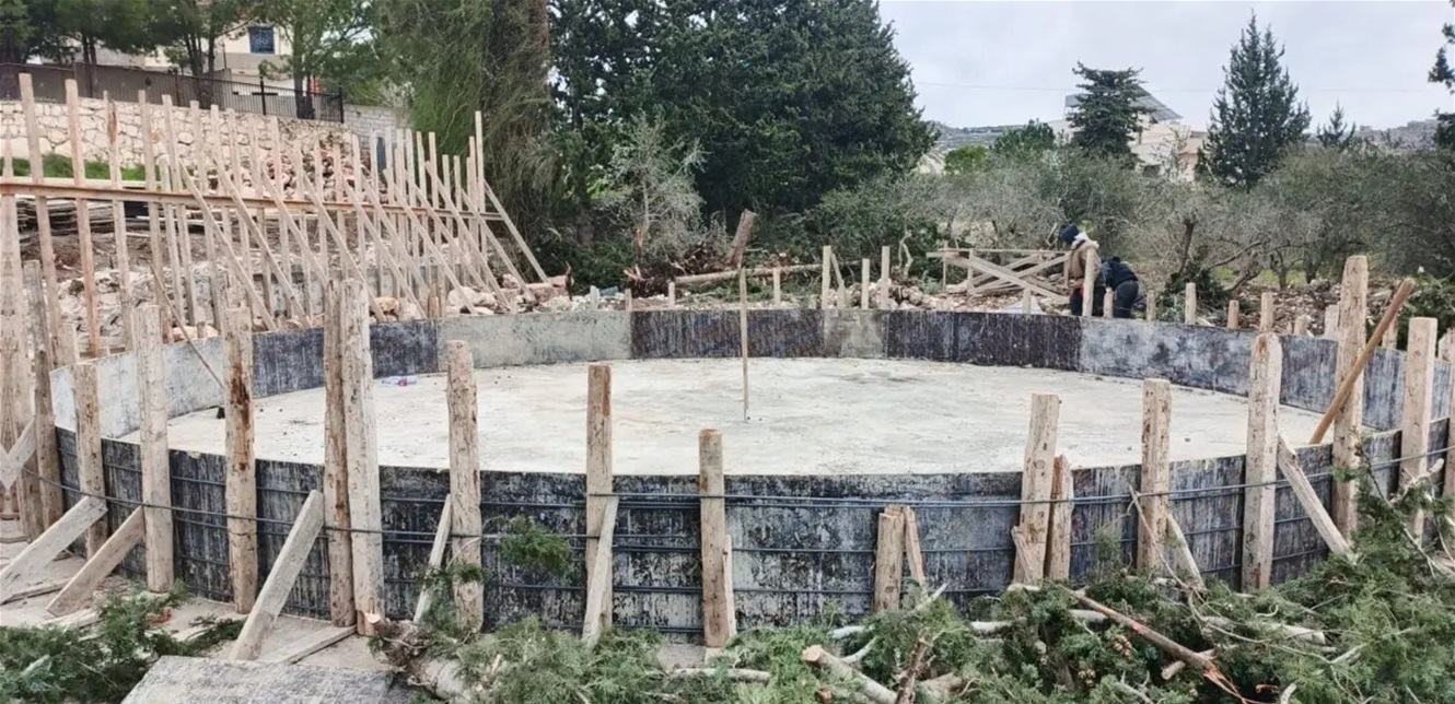 مياه لبنان الجنوبي تنشئ خزاناً أرضياً بسعة 500 متر مكعب في الشهابية