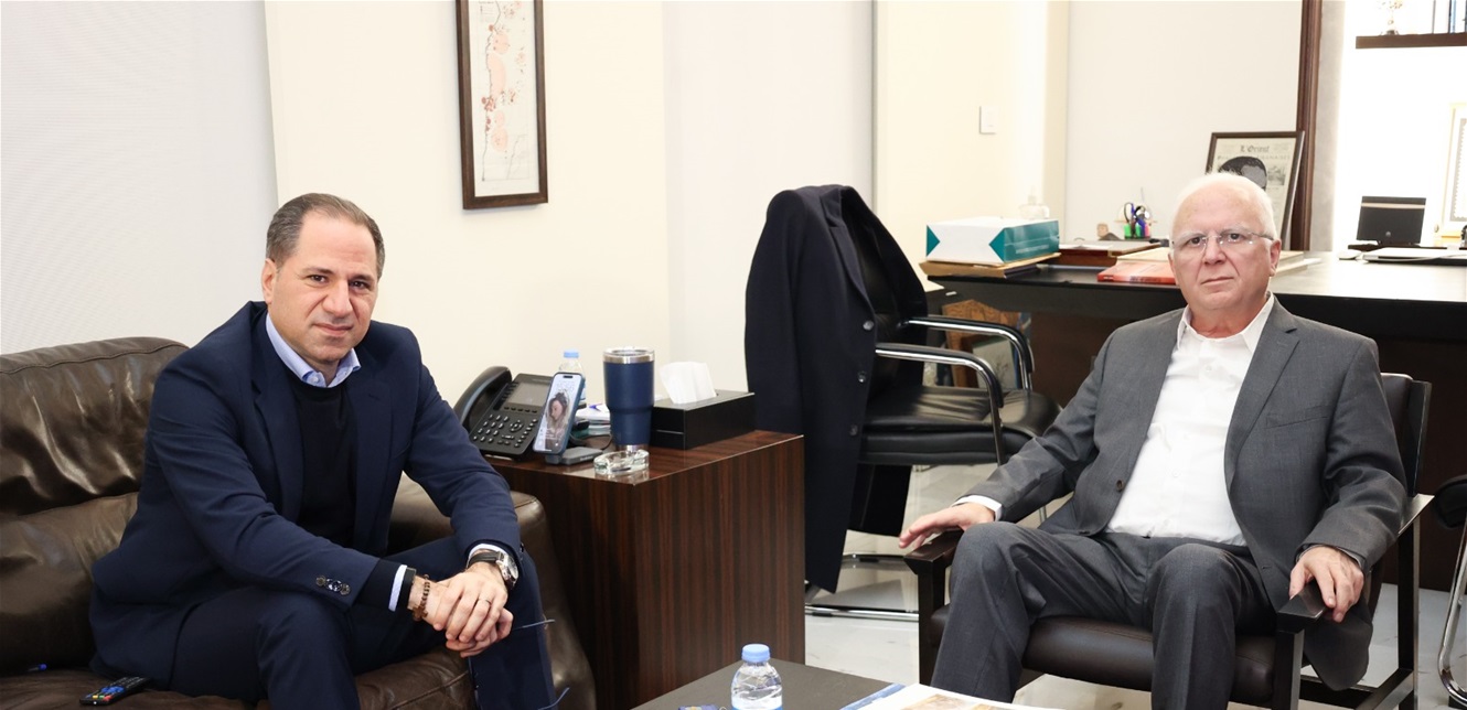 الجميّل بحث وضاهر في ملف الانتخابات النيابية