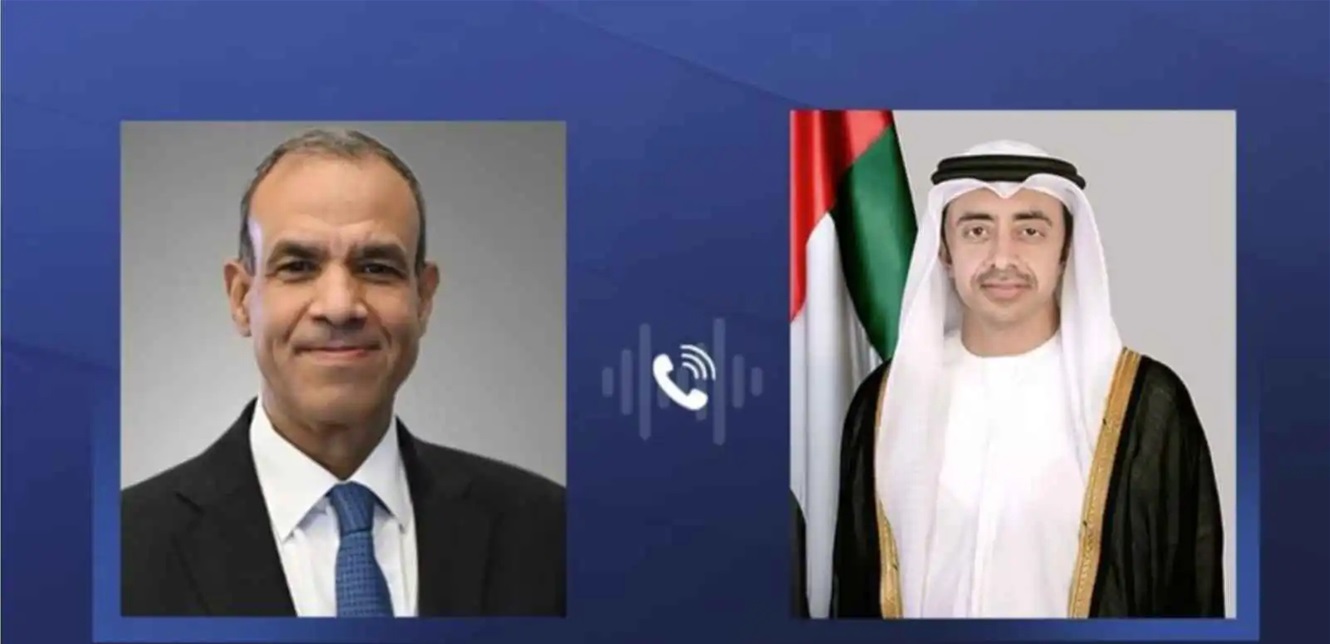 اتصال إماراتي–مصري لبحث تطورات غزة والأوضاع الإقليمية