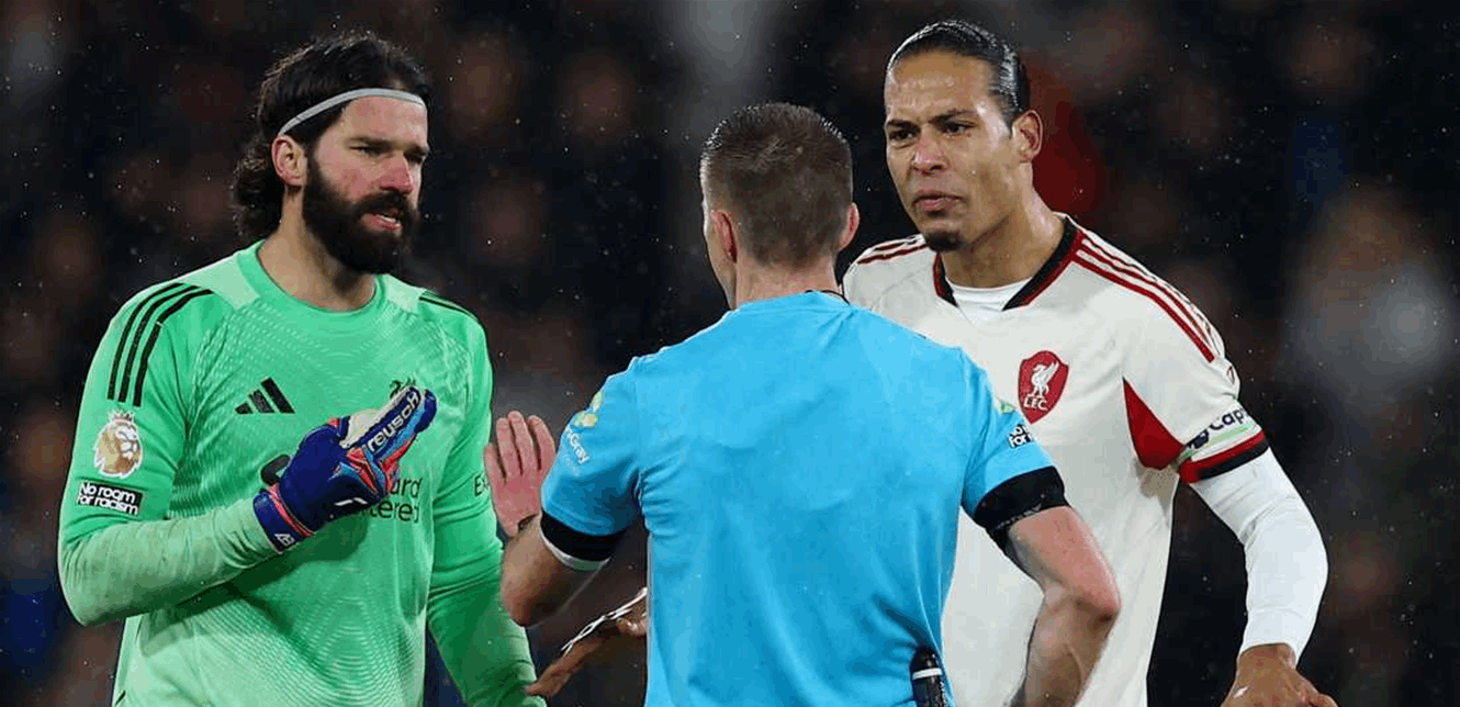 الخسارة قاتلة.. فان دايك يعلّق على سقوط ليفربول الجديد