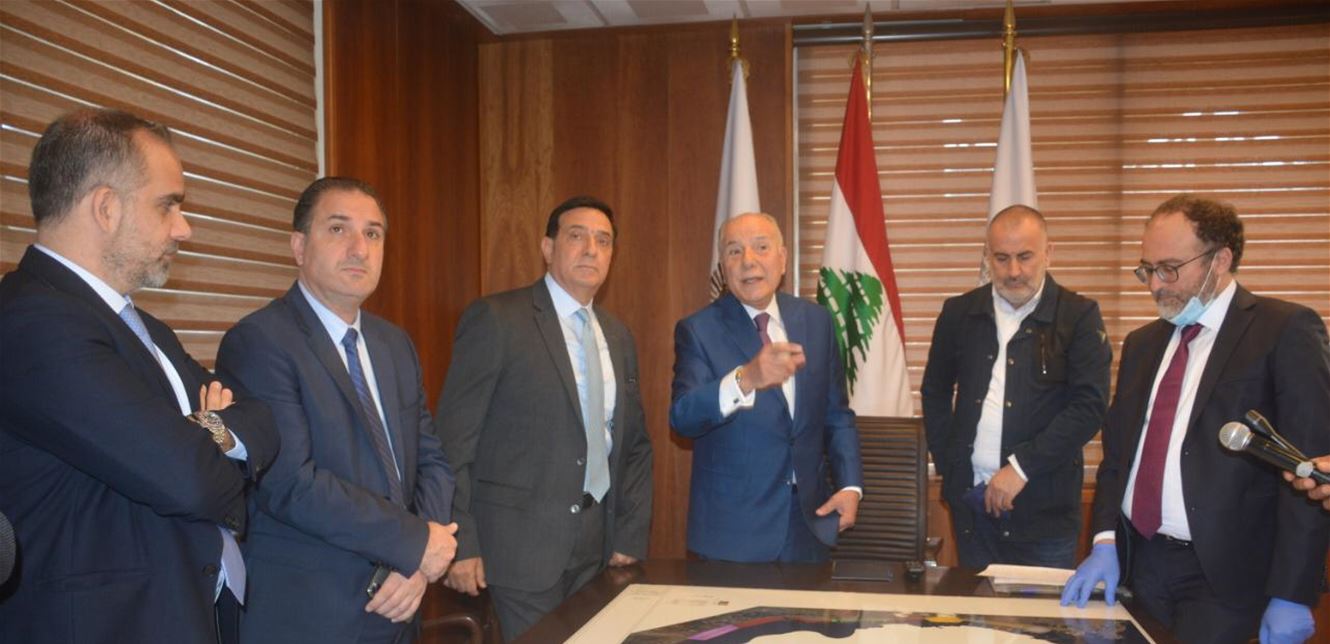 وزيرا الاشغال والاتصالات زارا غرفة طرابلس 