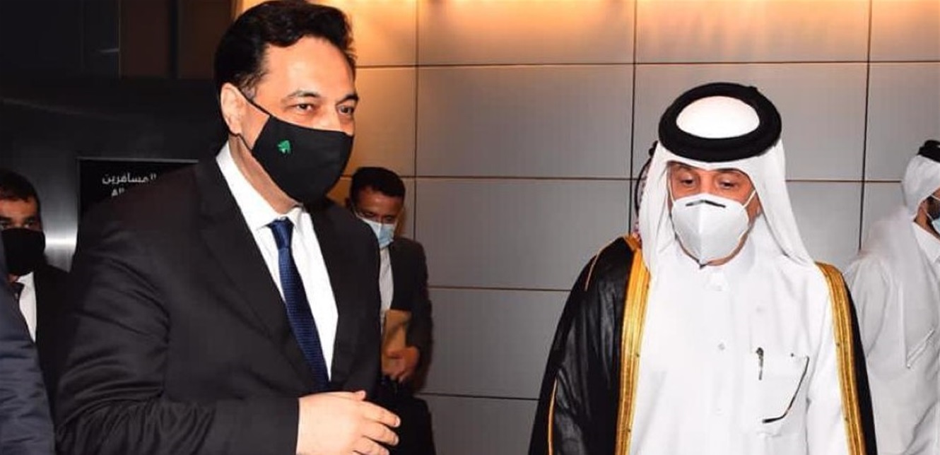 دياب يصل إلى قطر