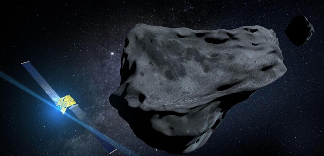 The Hubble Space Telescope monitors an unexpected impact of a NASA mission colliding with the asteroid Demorphos
