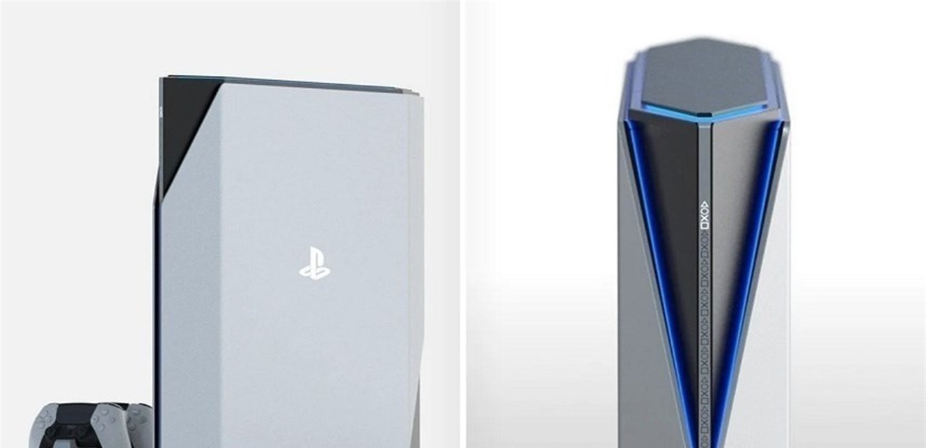 An imaginary design for the Playstation 6 console.. Discover the new developments