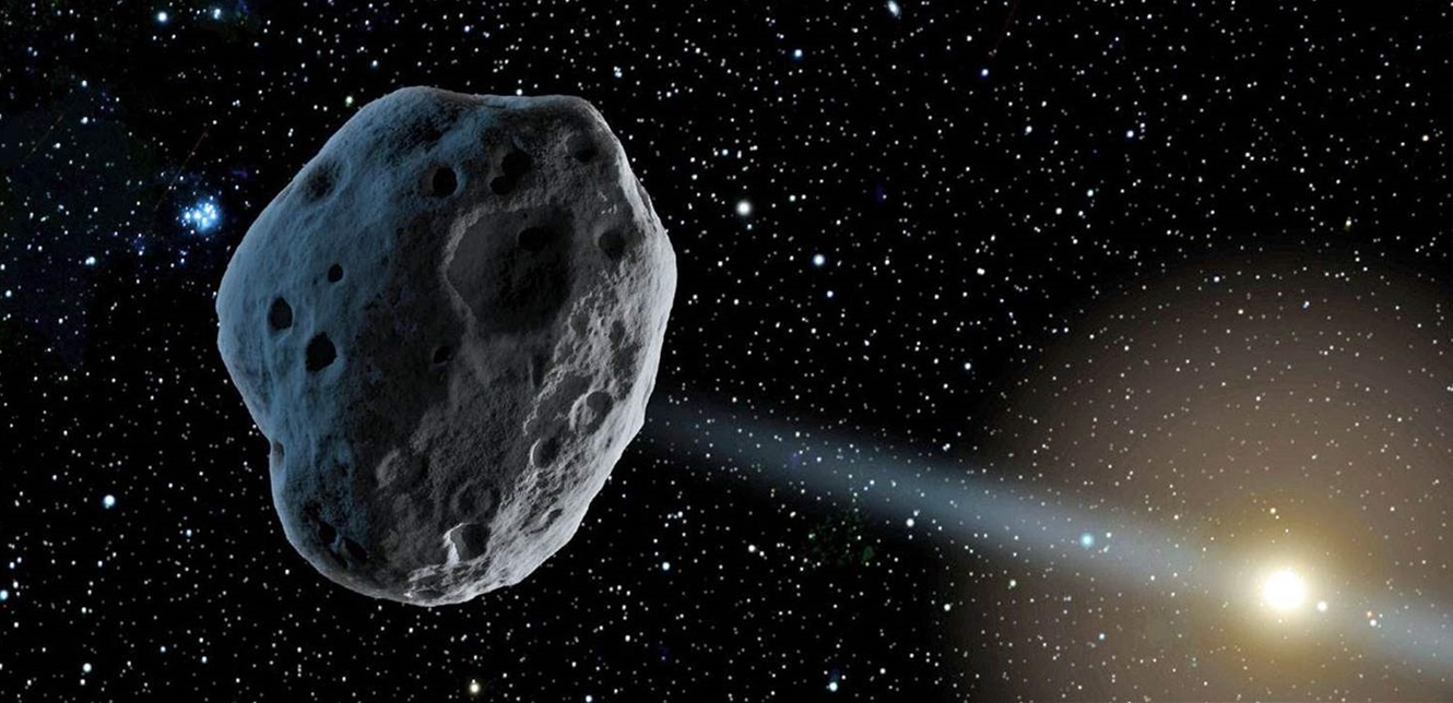 An asteroid approaching Earth with a diameter of 800 meters!  (picture)
