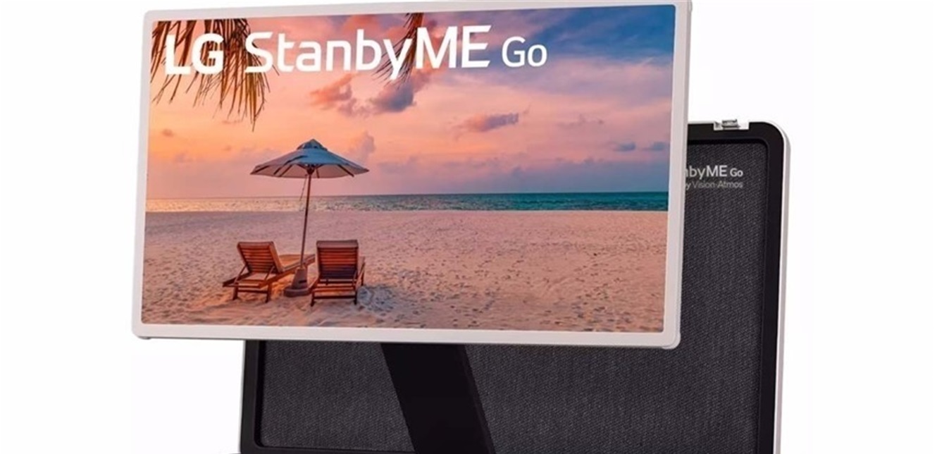 Introducing LG's New "StanbyME Go" Mobile Screen A Portable Monitor