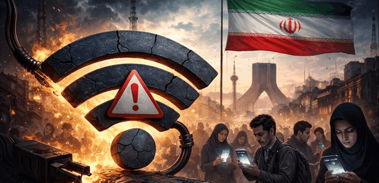 هذه قصة انقطاع الإنترنت في إيران.. عزلة رقمية شديدة!