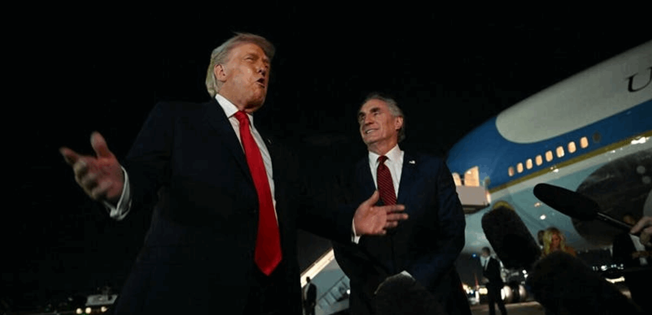 ترامب عن ماكرون: لا أحد يهتم به