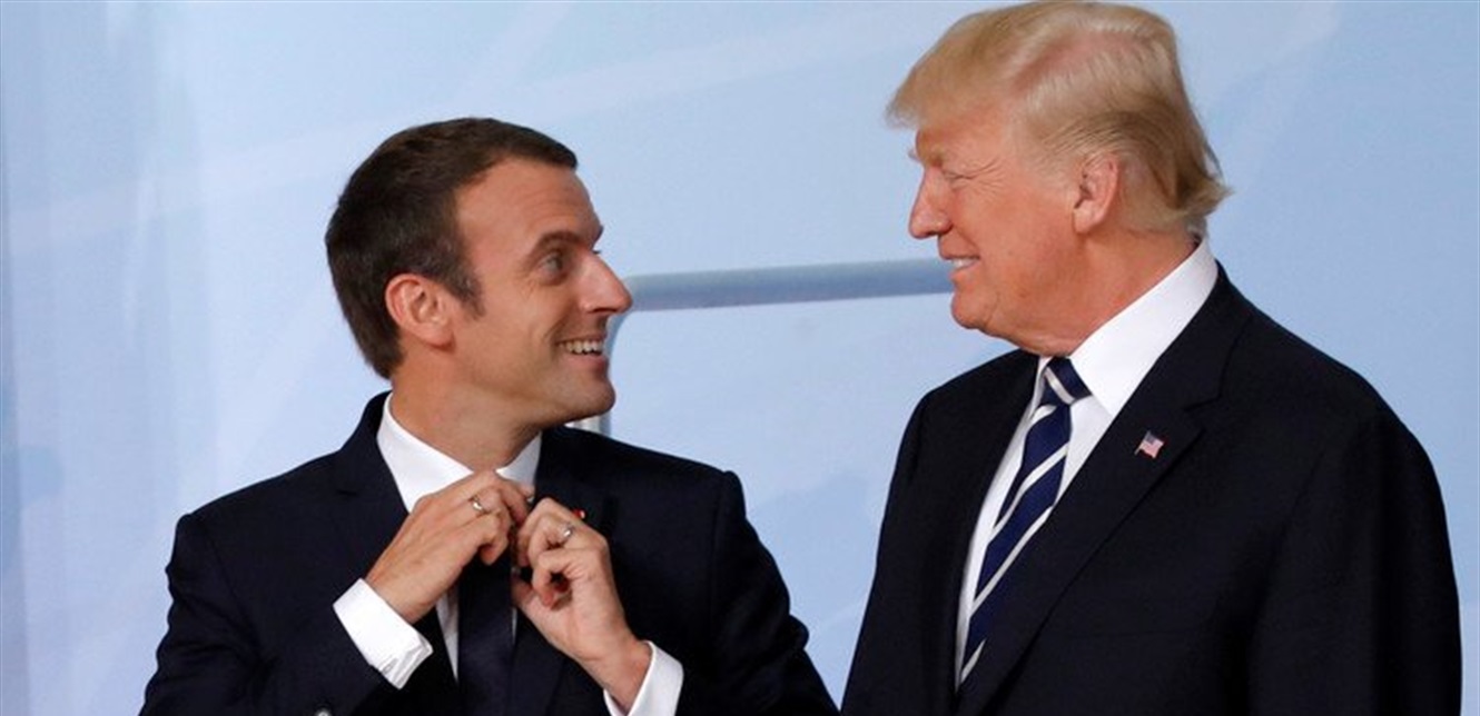 بعد انتقاده للرئيس الفرنسي.. ترامب يكشف رسالة تلقاها من ماكرون وينشرها