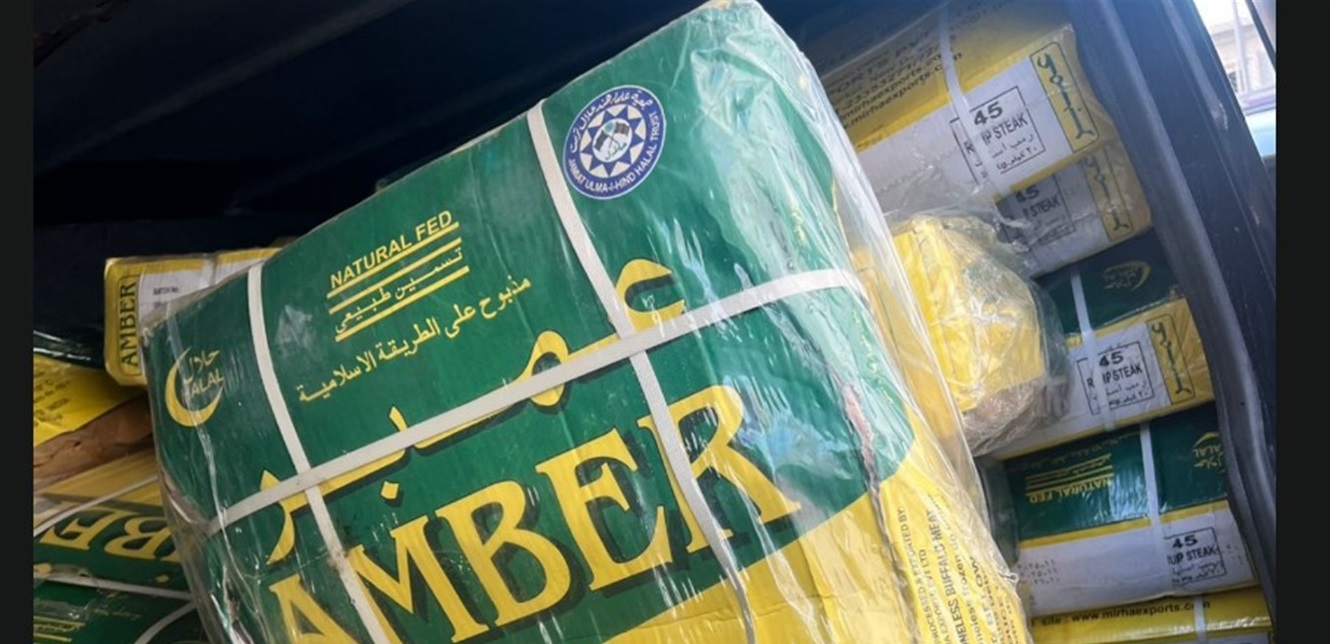 مصدرها الهند.. ضبط كمية كبيرة من لحوم الجاموس مخالفة للشروط الصحية