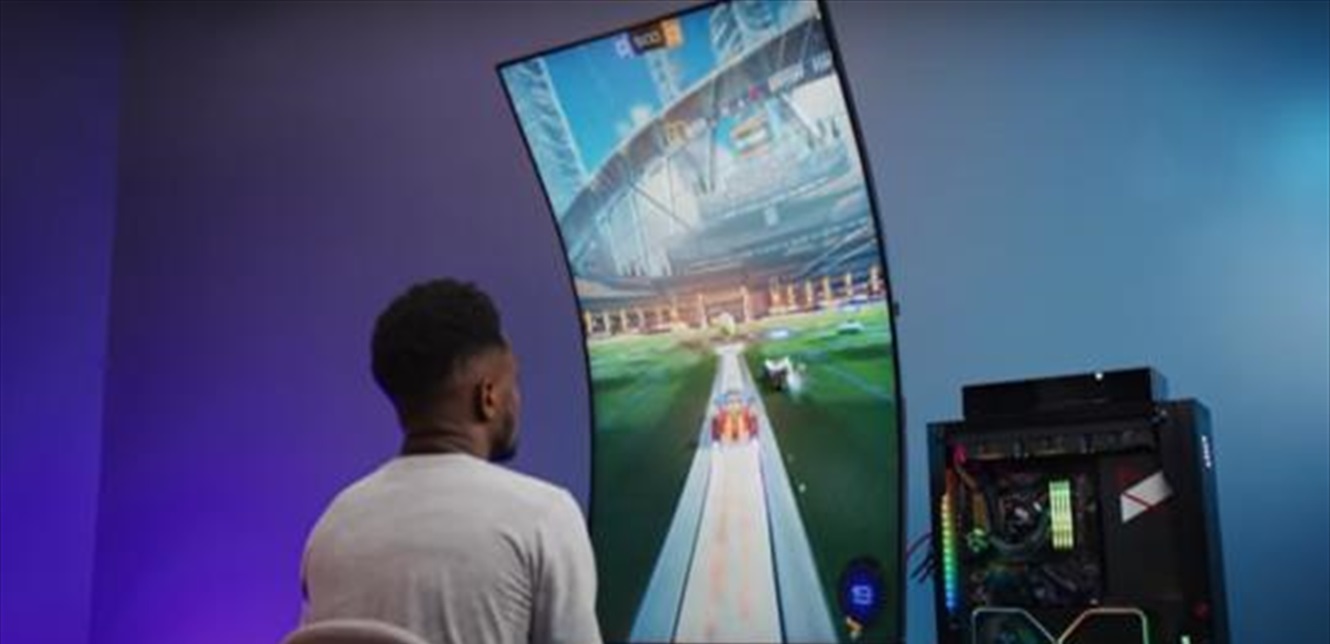 A very advanced screen from Samsung for video game lovers (video)