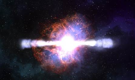تلسكوب هابل يلتقط بقايا مذهلة لمستعر أعظم في مجرة مجاورة لنا (صورة)