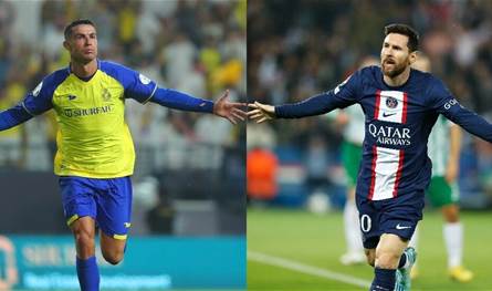 مباراة ودية تجمع فريقي ميسي ورونالدو