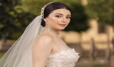 ماريتا الحلاني بفستان الزفاف... ووالدها عاصي يبكي متأثراً: &quot;زفوا العروس زفوها&quot; (صور وفيديو)