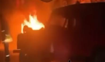 فنان لبنانيّ ينجو من الموت بأعجوبة... تعرّض لحادث سير كبير هذا ما تبقى من سيارته (فيديو)