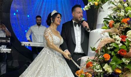 خلال حفل زفافهما.. فارس إسكندر يروي قصة تعارفه على زوجته