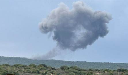 آخر التطورات جنوبا: غارات إسرائيلية.. وإطلاق صاروخ من لبنان باتجاه ثكنة برانيت