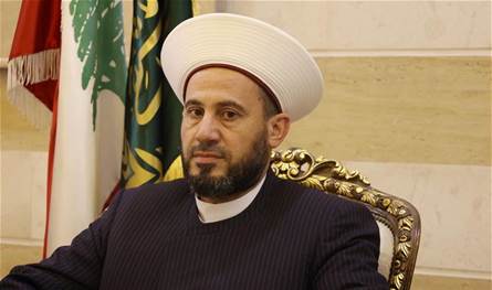 المفتي الغزاوي: نُطالب بتعميم نموذج &quot;كهرباء زحلة&quot; الناجح في بلداتنا على كلّ لبنان