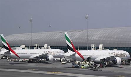 بعد إلغاء الرحلات... كيف يبدو الوضع في مطار دبي؟ (صورة)