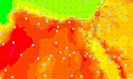موجة حارة تستمر 3 أيام.. تحذير من كتل هوائية صحراوية في مصر 