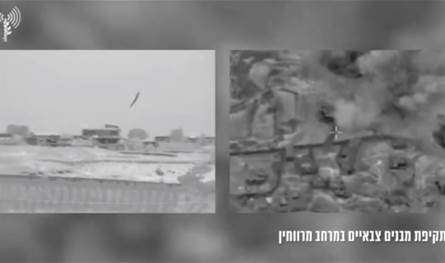 بالفيديو... طائرات اسرائيلية تقصف أهدافا لـ&quot;الحزب&quot;