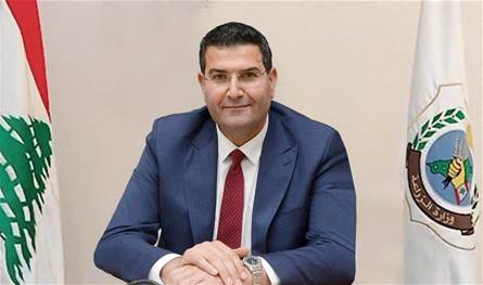 الحاح حسن بحث مع نظيره المصري في تنظيم الكميات التي يستوردها لبنان من المنتجات الزراعية
