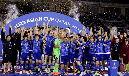 المنتخب الياباني يتوّج بلقب كأس آسيا تحت 23 عاماً