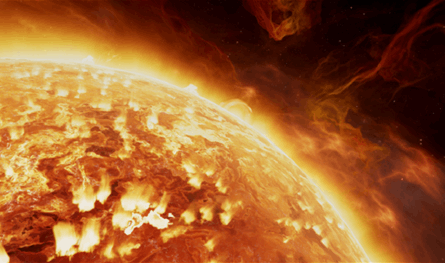 بالصورة: ناسا توثق لحظة انفجار &quot;توهج شمسي قوي&quot; نحو الأرض