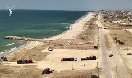 الأمم المتحدة ترحب بالممر البحري لمساعدات غزة