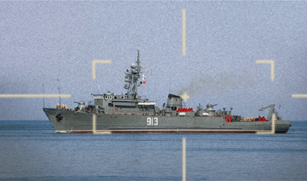 كييف: دمرنا كاسحة ألغام روسية في البحر الأسود