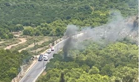 غارة إسرائيلية تستهدف سيارة في قضاء الزهراني (صورة)