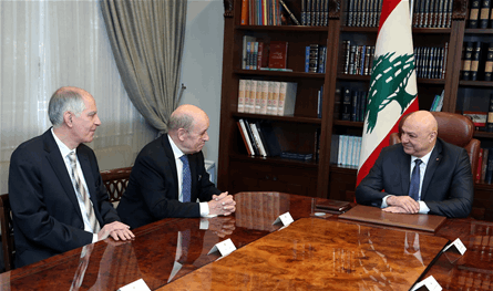 أورتاغوس عائدة إلى بيروت باتجاهات &quot;حاسمة&quot; ولودريان يربط المساعدات بتنفيذ الشروط