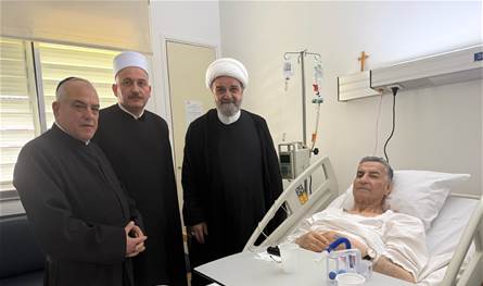 الخطيب للراعي: نريدك أن تتماثل للشفاء لأن وجودك ضروري لنا وللبنان