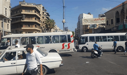 بالقوّة.. هؤلاء يفرضون &quot;الخوّة&quot; على سائقي الباصات في الشمال!
