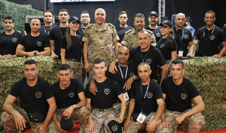 الجيش يشارك بفعالية في مهرجان بيروت الرياضي