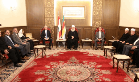 رجي زار دار طائفة الموحدين الدروز: لضرورة المحافظة على وحدتنا الوطنية 