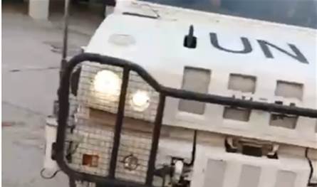 بالفيديو.. اعتراض دورية لليونيفيل في صور